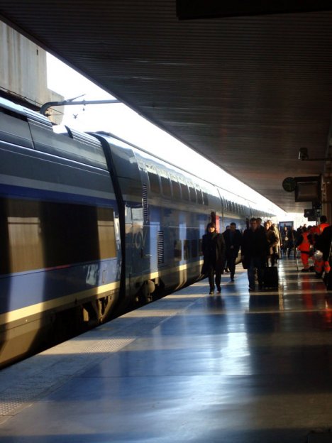 TGV Gare St-Charles - Photo : Josefa Lopez